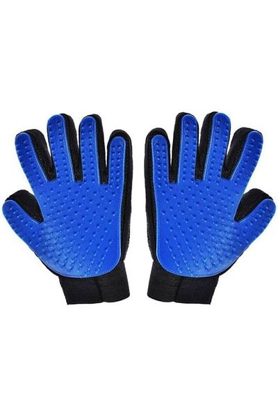 Busstier Pet Hair Collecting and Scratching Gloves for Cats and Dogs