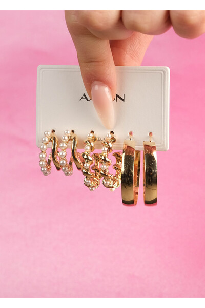 Jack Ferrero ÇELİK exclusive RENK ATMAZ GARANTLİ FATURALI KÜPE