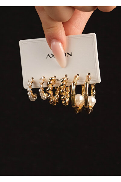 Richard Jewell ÇELİK exclusive RENK ATMAZ GARANTLİ FATURALI KÜPE