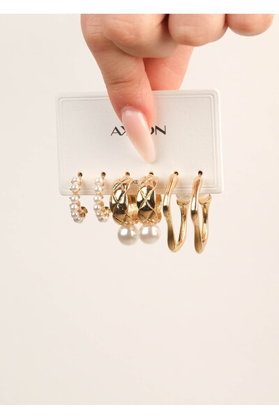 Richard Jewell ÇELİK exclusive RENK ATMAZ GARANTLİ FATURALI KÜPE