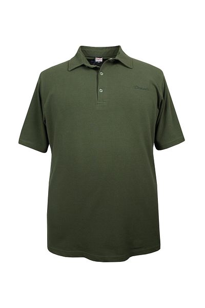 marufshop Men's Large Size 115-171 Polo Collar T-Shirt Suitable for Weight Between Khaki