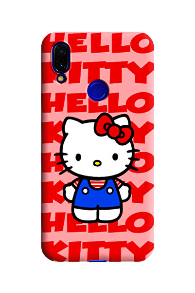 Molly Huawei P20 Lite İçin Pembe Hello Kitty Desenli Silikon Kılıf