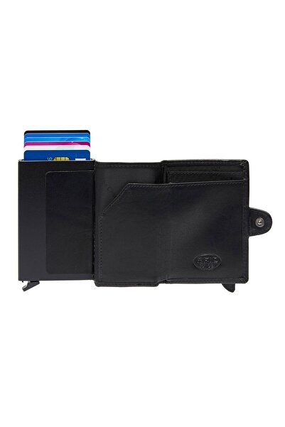 The Chesterfield Brand Baldwin Credit card case RFID protection Leather 6.5 cm