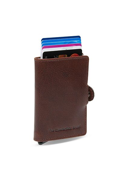 The Chesterfield Brand Albury Credit card case RFID protection Leather 7 cm