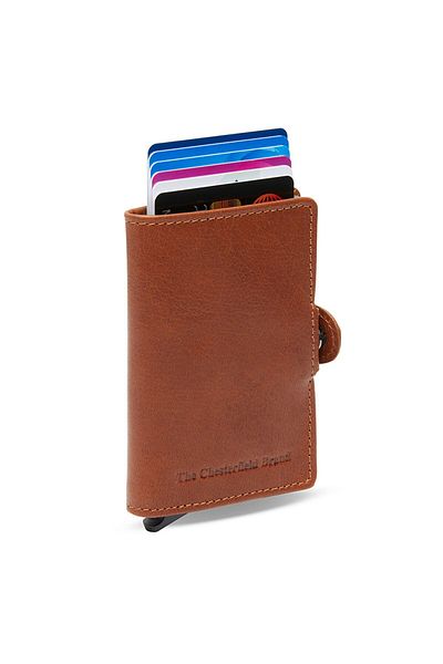 The Chesterfield Brand Baldwin Credit card case RFID protection Leather 6.5 cm