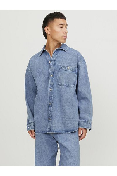 Jack & Jones Jeanshemd Weit Geschnitten Jeanshemd