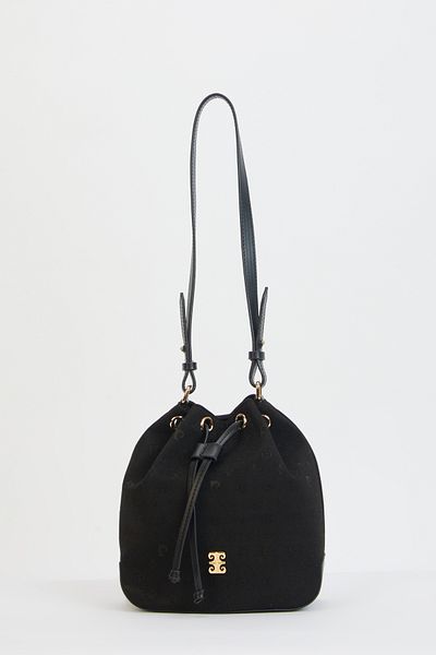Pierre Cardin Μαύρη γυναικεία τσάντα ώμου 05PO24Y1680