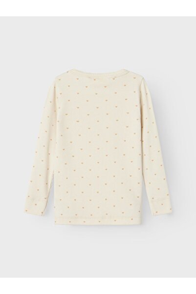 Lil' Atelier Mini Oberteil mit langen Ärmeln Print