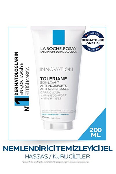 La Roche Posay HASSAS CİLTLER İÇİN TOLERIANE CARING WASH-200ML