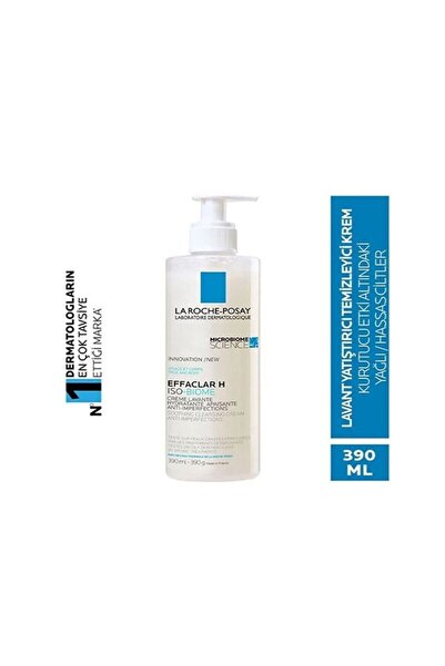 La Roche Posay EFFACLAR H-ISO BIOME LAVANT YATIŞTIRICI NEMLENDİRİCİ BAKIM & TEMİZLEME-390 ML