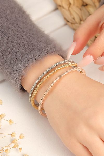 Richard Jewell Steel Colorfast Women's Bracelet
