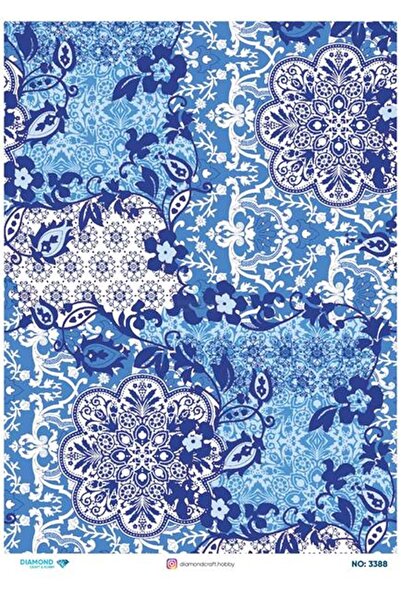Atölye 7-77 Diamond Craft N: 3388 - 30*42 cm Large Decopage