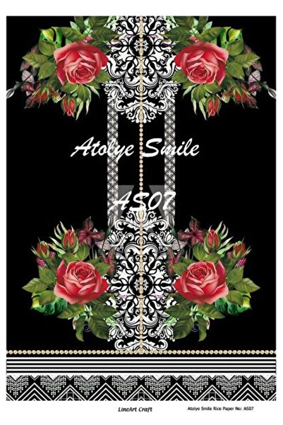 Atölye 7-77 ورشة عمل Smile As07 - 30x42 ديكوباج نحاسي