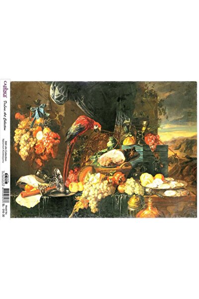 Cadence مجموعة ديكوباج نحاسية مقاس 30*42 سم من لايتومورت Sl016