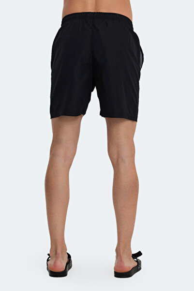 Slazenger RENO Erkek Cepli Deniz Şortu Siyah Mayo