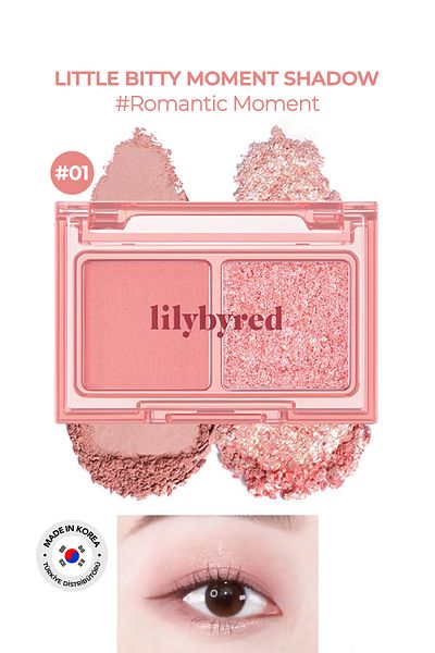 lilybyred Little Bitty Moment - 2-Piece Matte and Bright Eyeshadow Palette