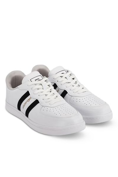 Slazenger MALKHAZ Men's Running and Walking Shoes - White / Black