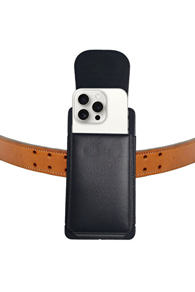 EXENAR Husă pentru curea compatibilă cu iPhone 15 Pro Husă pentru curea ce se...