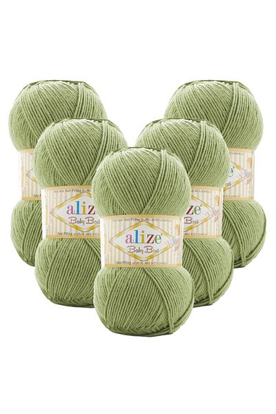 Alize Baby Best 5 Pack 485 Dry Mint Πλεκτό Νήμα