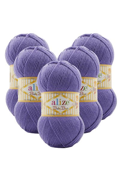 Alize Baby Best 5-Pece 851 Prop Flower Πλεκτό Νήμα