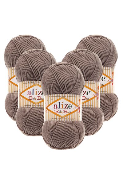 Alize Baby Best 5 Pack 534 Ανοιχτό καφέ πλεκτό νήμα