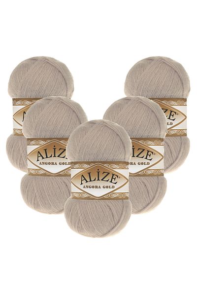 Alize Angora Gold 5 τεμαχίων 506 Ashy Pink Πλεκτό νήμα