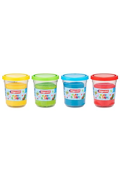 Bigpoint Play Dough Set of 4 520 Grams X 6 Pieces