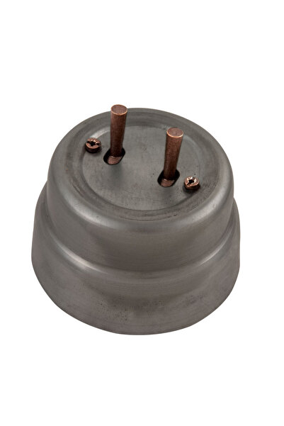 FLAŞ SPOT CELSUS Galvaniz Loft Retro Sıva Üstü Lamba Anahtarı Komütatör