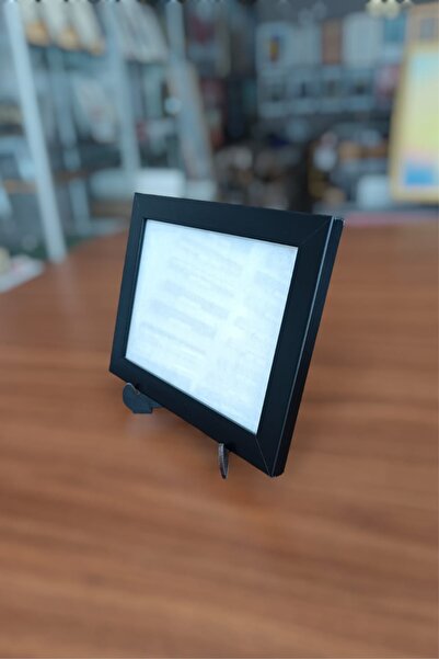 beedene Gerçek Camlı 10cm X 15cm Resim, Fotoğraf, Belge, Poster, Evrak Çerçevesi Masa Üstü Teşhir Ayaklı