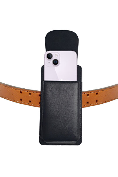 EXENAR Husă compatibilă cu centura pentru iPhone 14 |   Husă cu prindere pe c...