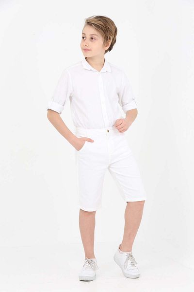 Beebird CHILDREN'S WOVEN CHINESE POCKET SHORTS