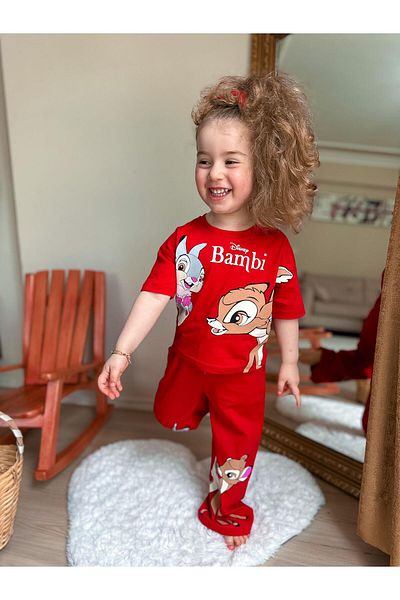 YİGİT BUTİK Yigit Butik Printed Girl's Set