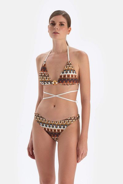 Dagi Kleines Triangel-Bikinioberteil - Braun