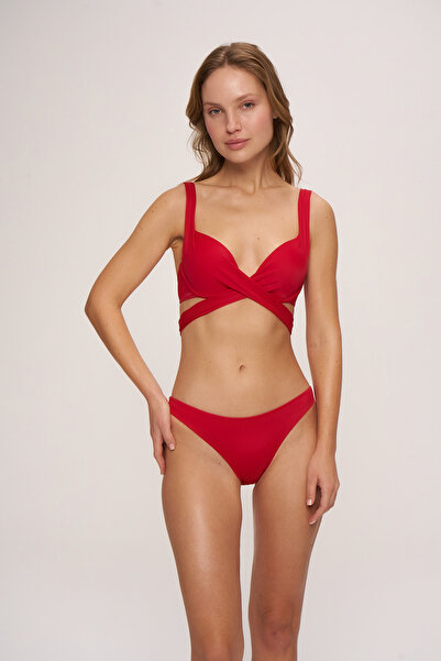 Pierre Cardin Double Dolgulu Belden Bağlamalı Bikini
