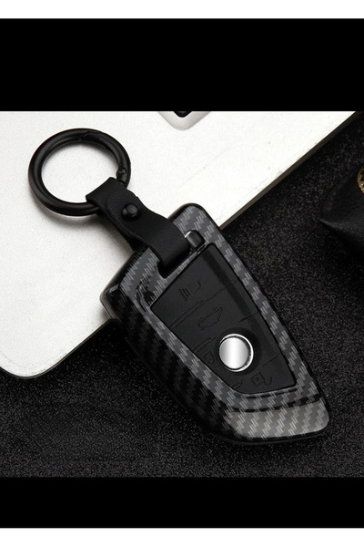 bigkey New Type Case for Bmw Carbon - Black Key G Case Code Models (4 Keys)