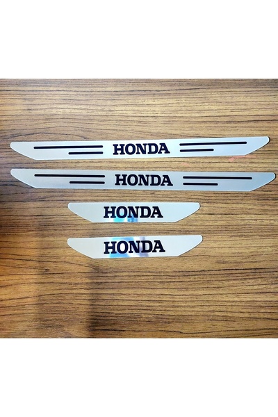 VTR AKSESUAR krom kapı eşiği honda tüm modele uyumludur 4 lü set