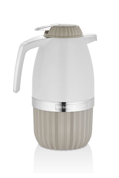 Mamma Legend Chrome Handle Double Glass Luxury Thermos 2 Liters