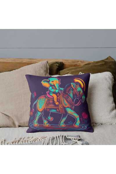 DNR HOME Husă de pernă cu model elefant
