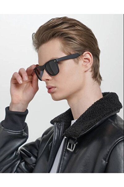 STAOOM Wayfarer Slope Black Sunglasses