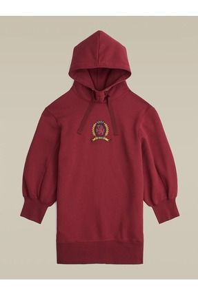 Tommy Hilfiger Hilfiger Collection organic cotton crest hoodie dress women Fiyat Yorumlar Trendyol