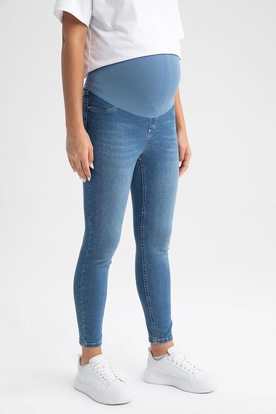 DeFacto Skinny Fit High Waist Gerades Bein Standard Umstandshose Z6882AZ24SP