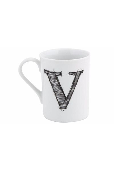 Porland Letter (V) Mug 285 Cc 04a P016135