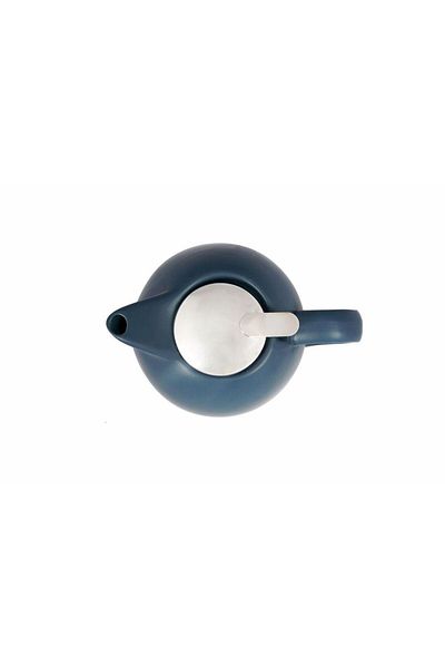 Porland Chai Dark Blue Lid Teapot 900 Cc