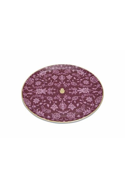 Porland Glamorous Fuchsia Flat Plate 24 Cm 04a P021550