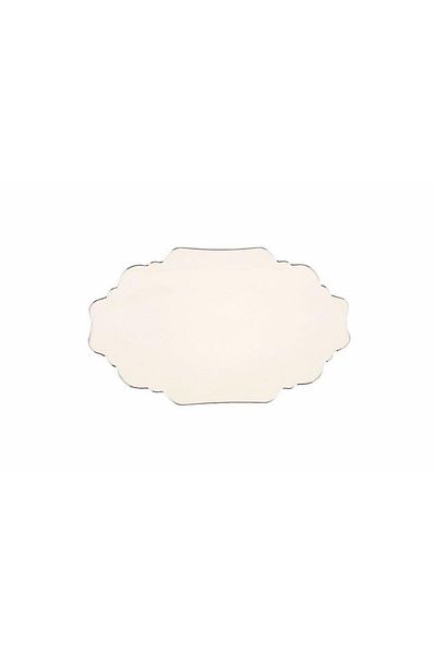 Porland Tide Platinum Boat Plate 24 cm 04Alm007287