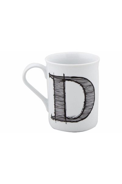 Porland Letter (D) Mug 285 Cc 04a P016101