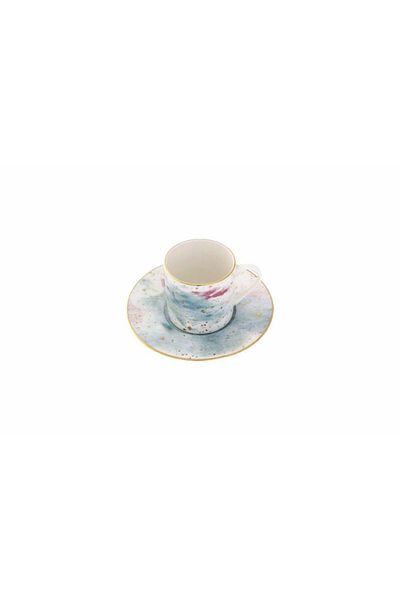 Porland Cosmos Pattern Coffee Cup with 6 Plates 90cc 04alm006691