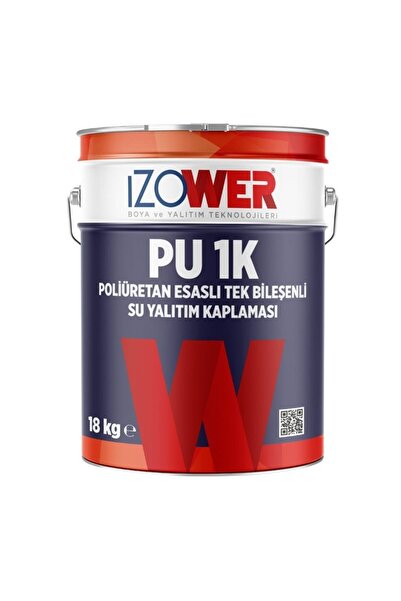izower Pu-1K Su Yalıtım Kaplaması-18KG-GRİ