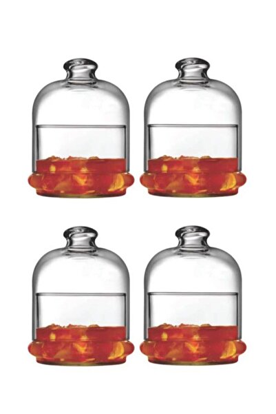 Paşabahçe Reçellik Tereyağlık Cam Kase - 4 adet