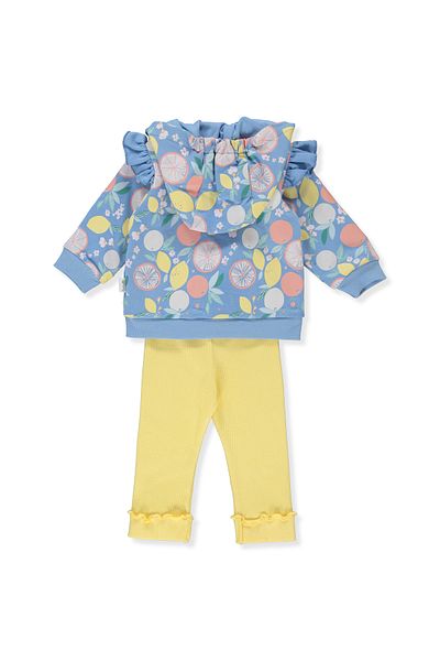 Bebetto TWO STRING HOODED CARDIGAN 3-PIECE SET(ALOHA/24) K 4339